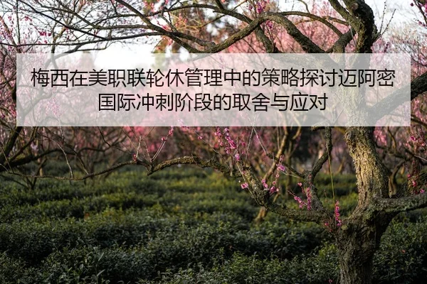 梅西在美职联轮休管理中的策略探讨迈阿密国际冲刺阶段的取舍与应对